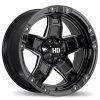 F187A Rampage Black w Milled Trim