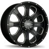 F188 C4 Matte Black With Chamfer Cut