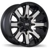 F205 Mission Black Gloss Machined Face