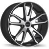 F214 Falcon Gloss Black W Machined Face