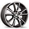 F162 Paradox Black With Gloss Machined Face