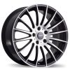 F179 Rival Black With Gloss Machined Face