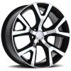 Replika R165 Black W Gloss Machined Face
