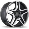 Replika R173 Gunmetal W Gloss Machined Face