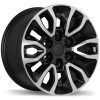 Replika R174 Black W Gloss Machined Face