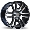 Replika R178 Black W Gloss Machined Face