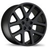Replika R161 Matte Black Dodge