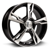 Fighter Gloss Black Machined