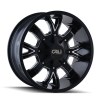 CALI OFF-ROAD DIRTY SATIN BLACK/MILLED SPOKES