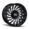 CALI OFF-ROAD SWITCHBACK GLOSS BLACK/MILLED