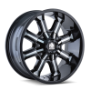 MAYHEM BEAST BLACK/MILLED SPOKES