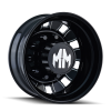 MAYHEM BIGRIG REAR BLACK/MILLED SPOKES