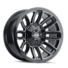 MAYHEM DECOY GLOSS BLACK/MILLED SPOKES