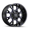 MAYHEM WARRIOR BLACK W/ PRISM BLUE