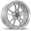 BR11 Satin Silver With Satin Machined Face