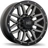 HD Menace Satin Gunmetal with Black Trim